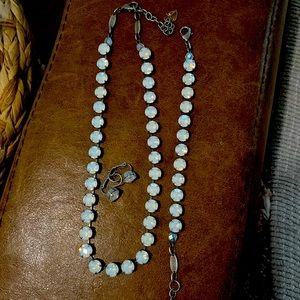 Sabika necklace, bracelet, earring set